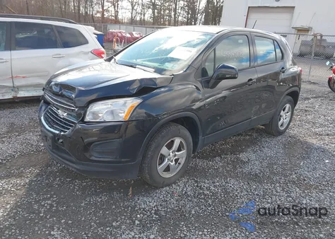 2016 Chevrolet Trax 1Ls из США, поврежденный, VIN KL7CJNSB1GB595782